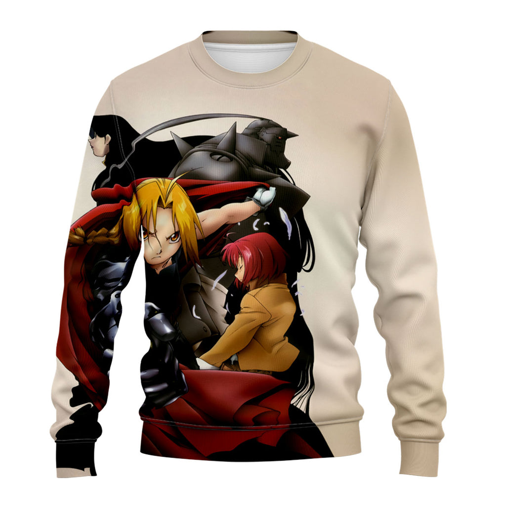 Fullmetalalchemist Edwardelric Redcloak Art Anime Apparel
