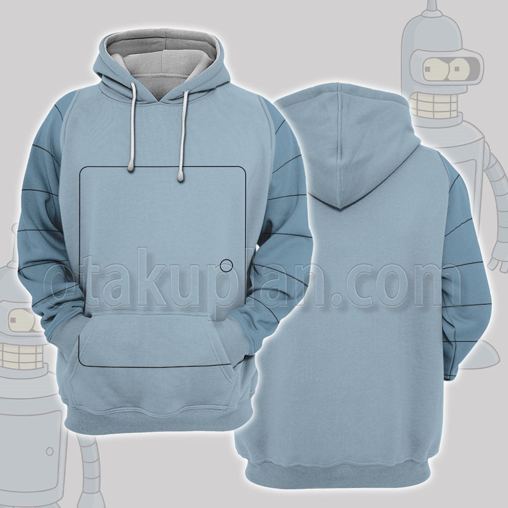 Futurama Bender Bending Rodriguez Cosplay Hoodie