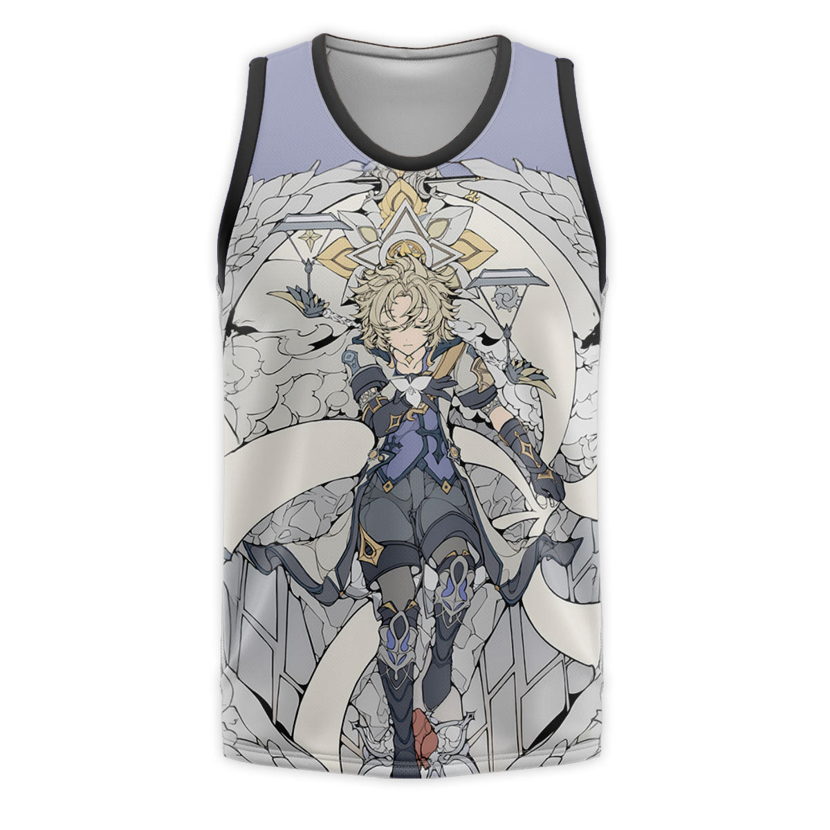 Genshin Albedo Beautiful Illustration Anime Apparel