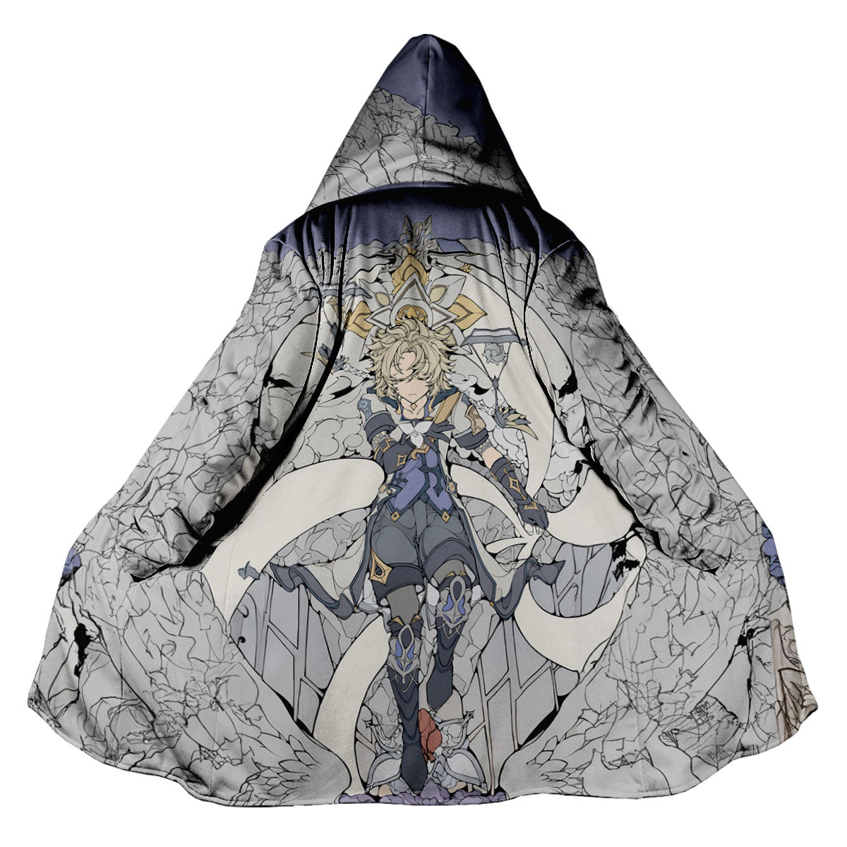 Genshin Albedo Beautiful Illustration Anime Apparel