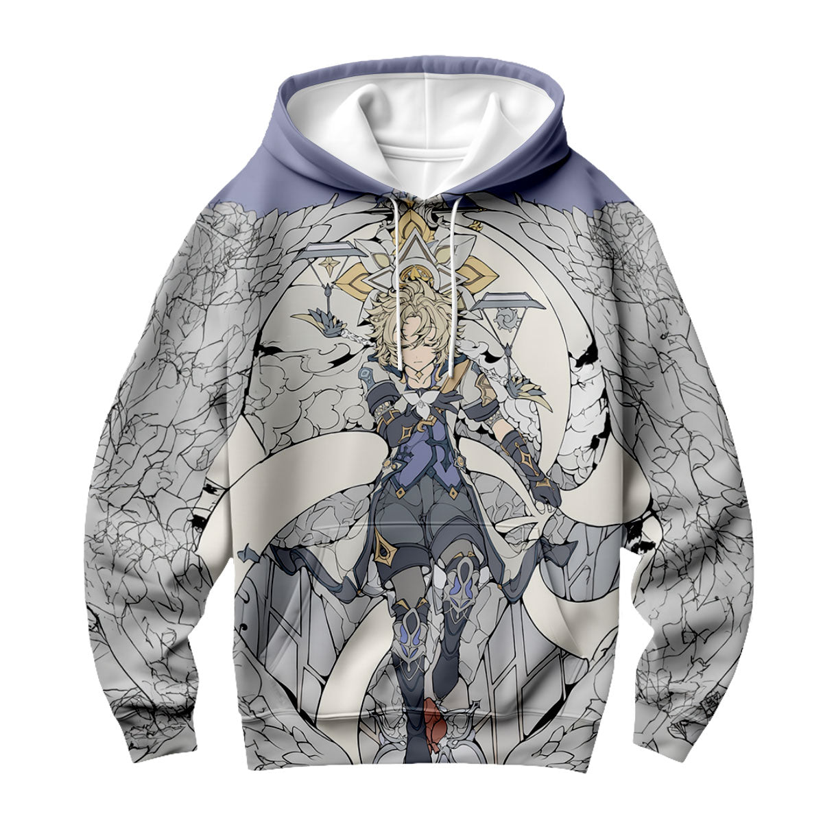 Genshin Albedo Beautiful Illustration Anime Apparel