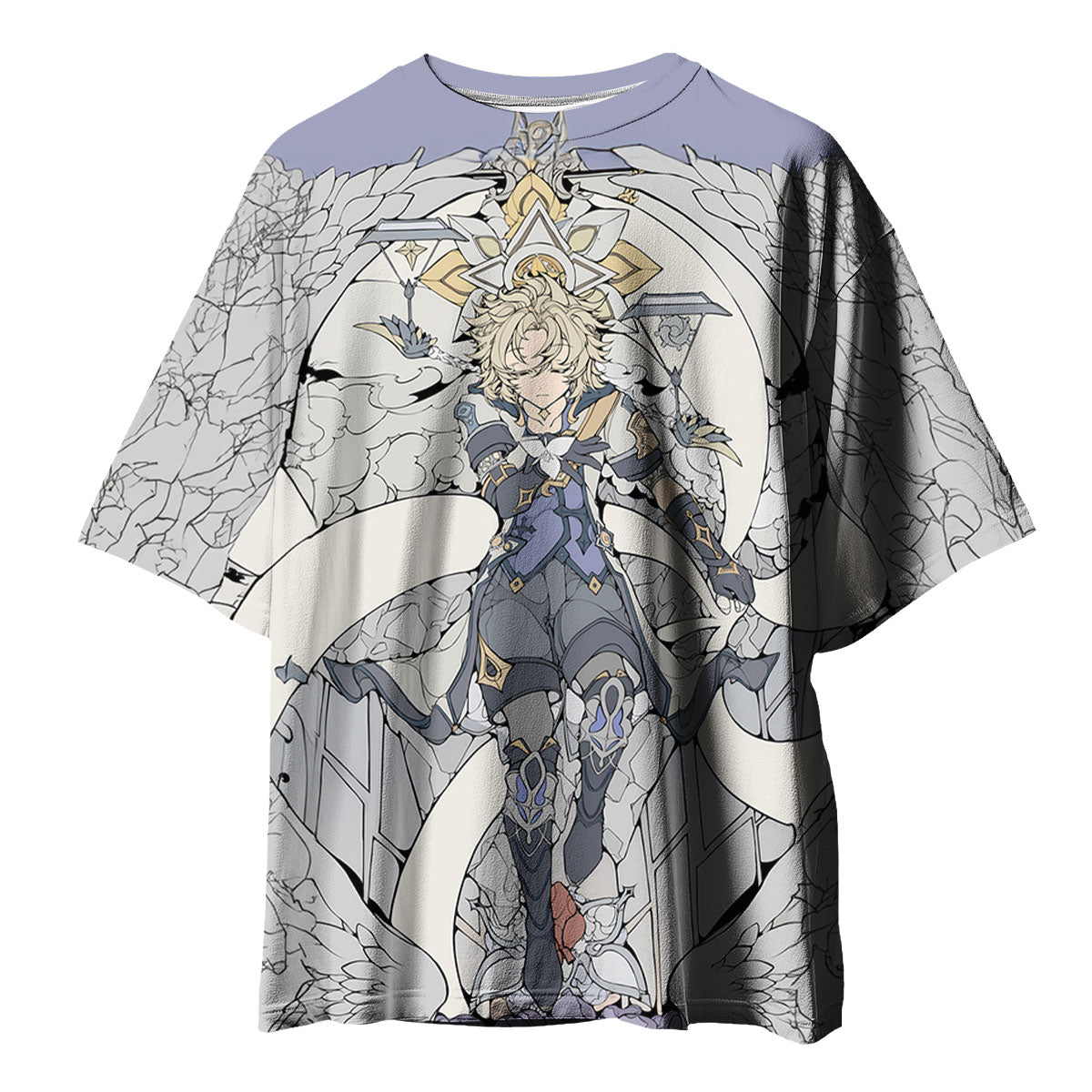 Genshin Albedo Beautiful Illustration Anime Apparel