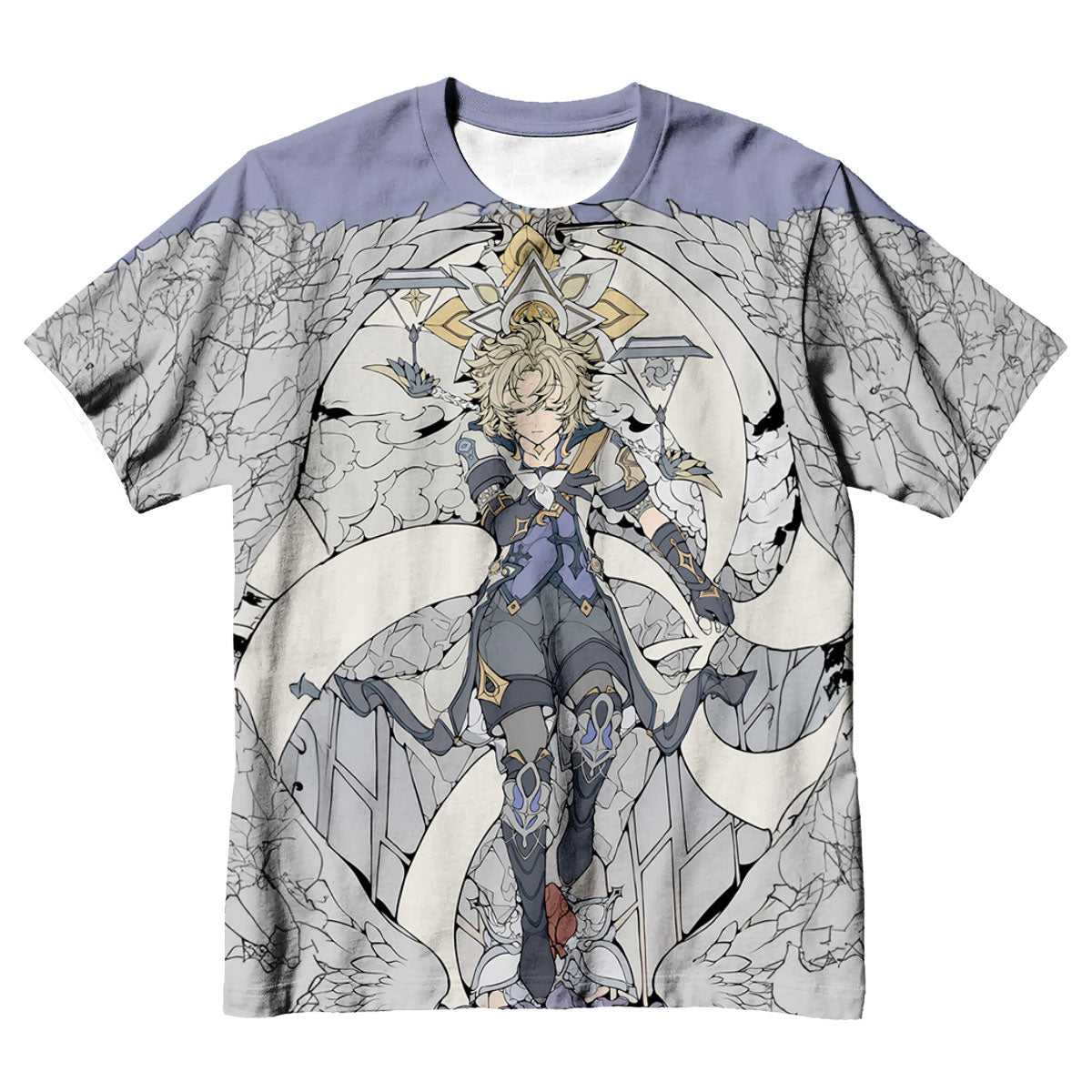 Genshin Albedo Beautiful Illustration Anime Apparel