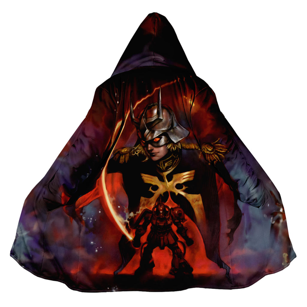 Gundam Char's Exclusive Zaku Illustration Anime Apparel