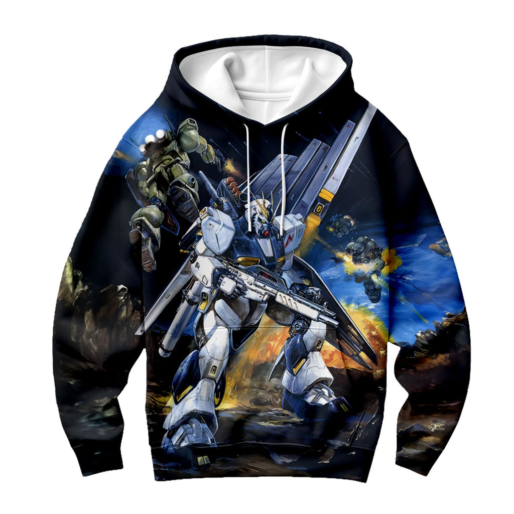 Gundam Rx-93 v Gundam Art Illustration Anime Apparel