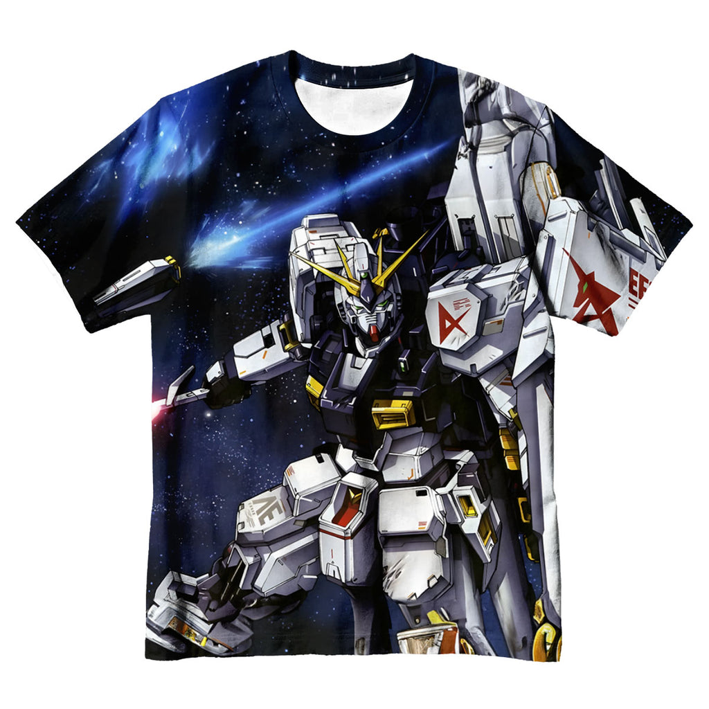 Gundam Rx93 N Gundam Front Illustration Anime Apparel