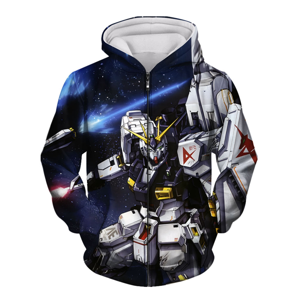 Gundam Rx93 N Gundam Front Illustration Anime Apparel