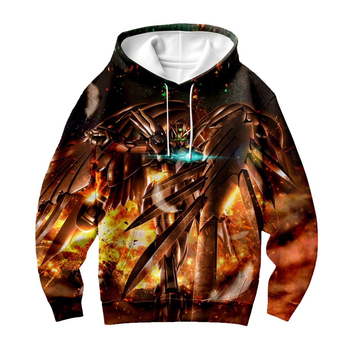 Gundam Wing Wing Gundam Zero.Png Anime Apparel