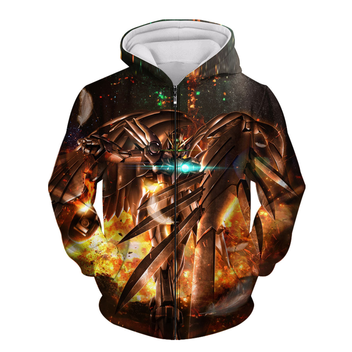 Gundam Wing Wing Gundam Zero.Png Anime Apparel