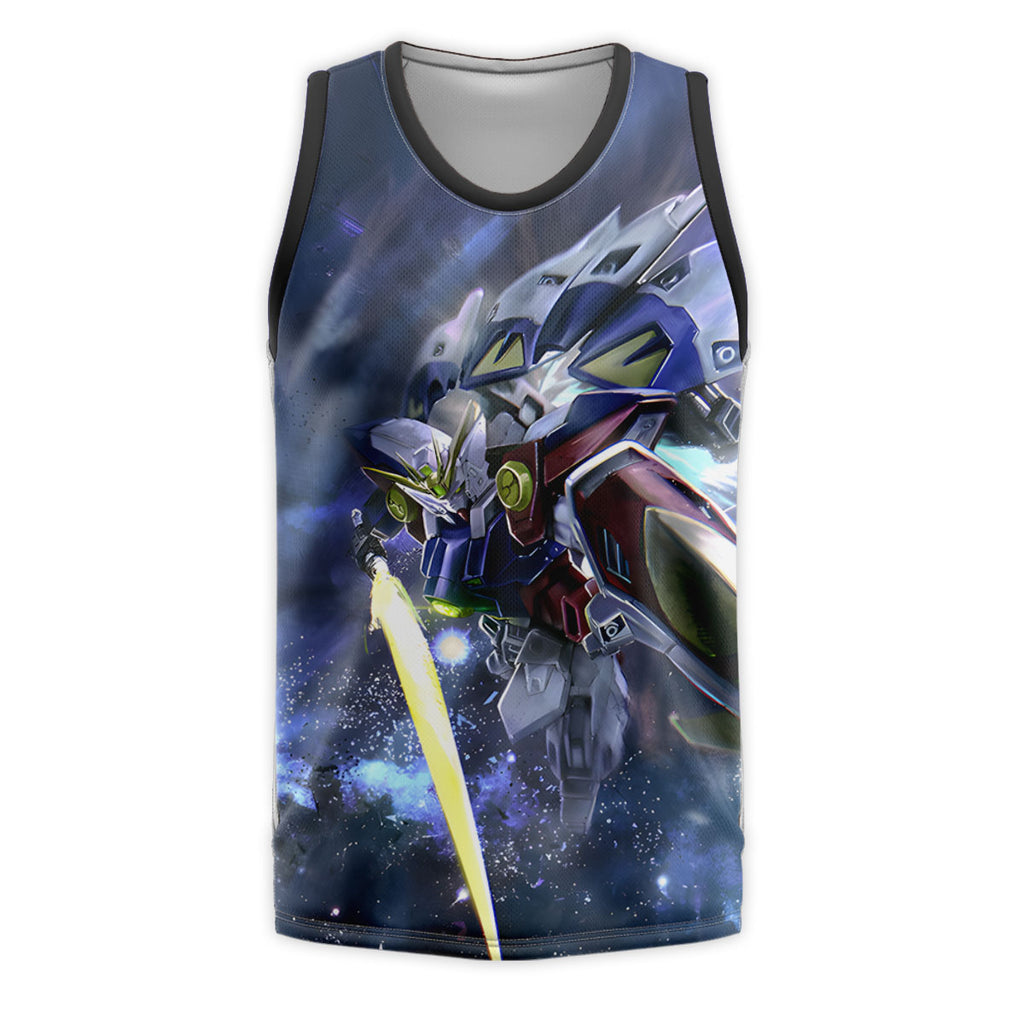 Gundam Wing Zero Gundam Illustration Anime Apparel
