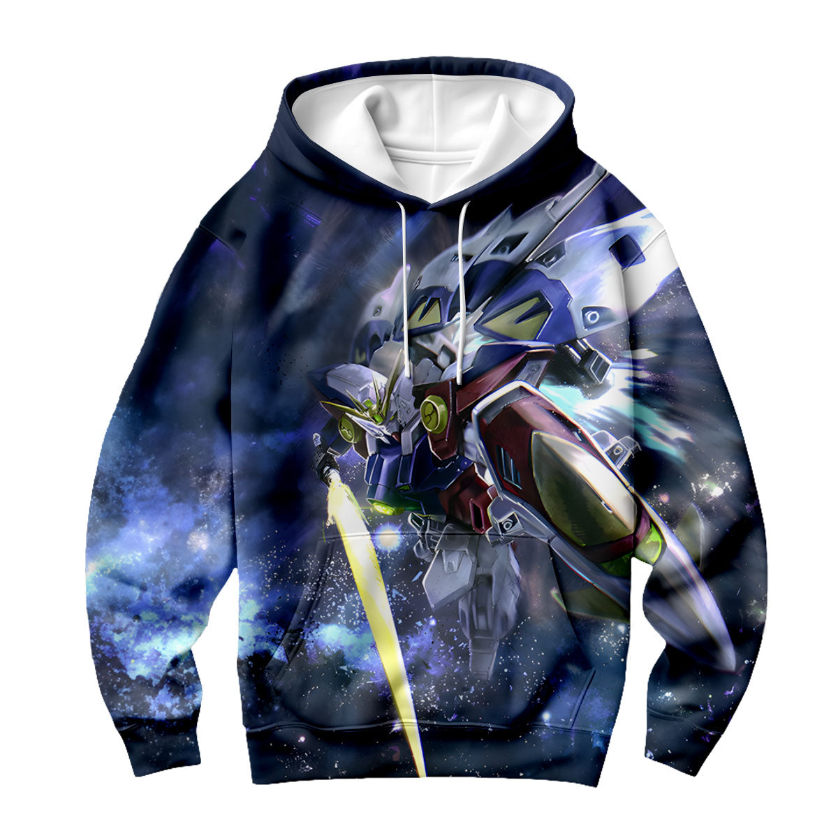 Gundam Wing Zero Gundam Illustration Anime Apparel