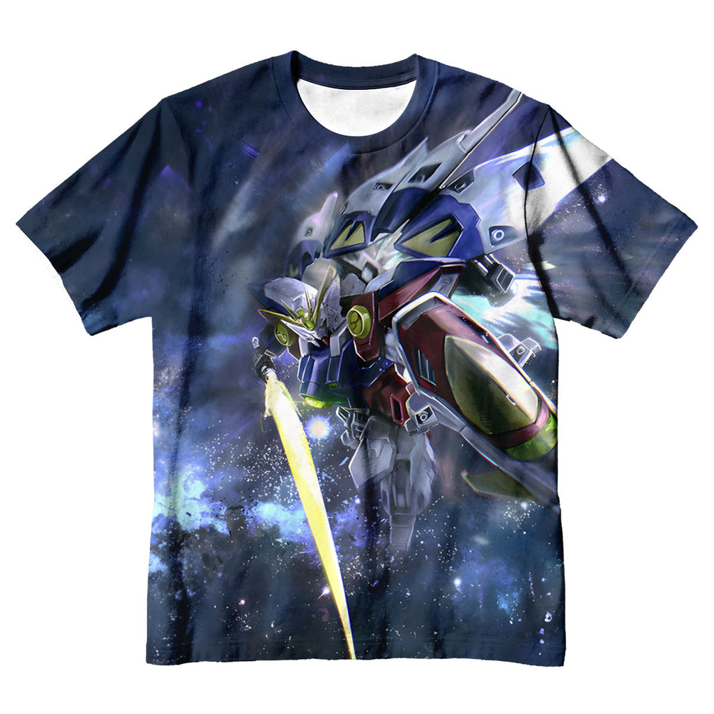 Gundam Wing Zero Gundam Illustration Anime Apparel