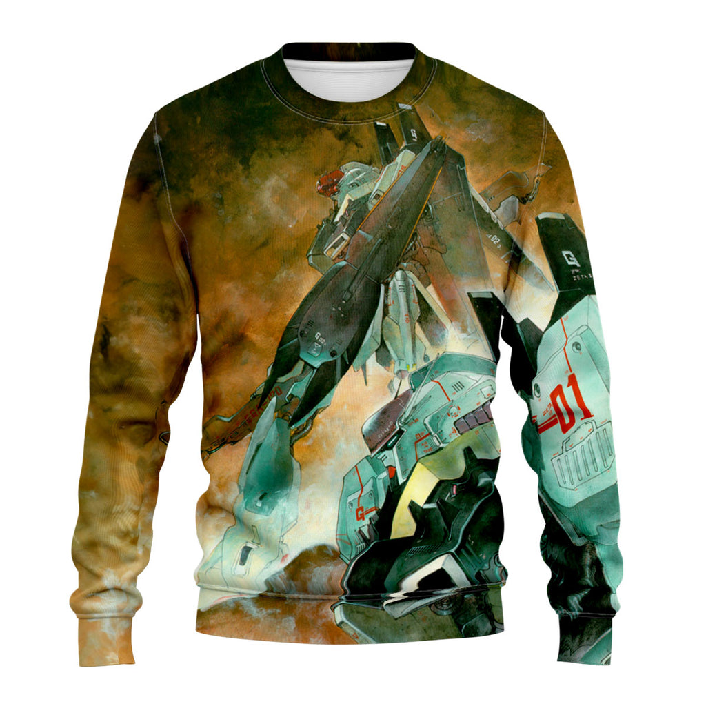 Gundam Z Manga.Png Anime Apparel