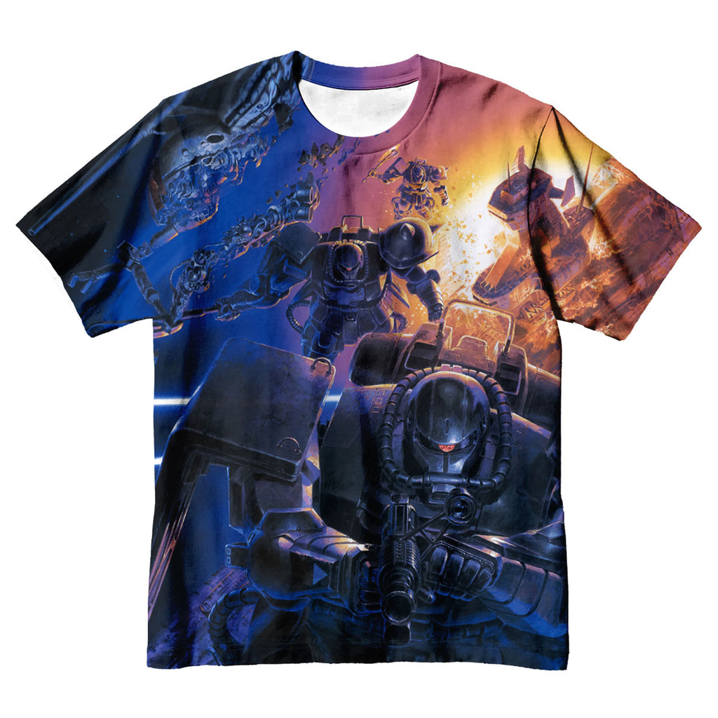 Gundam Zaku Attack Anime Apparel