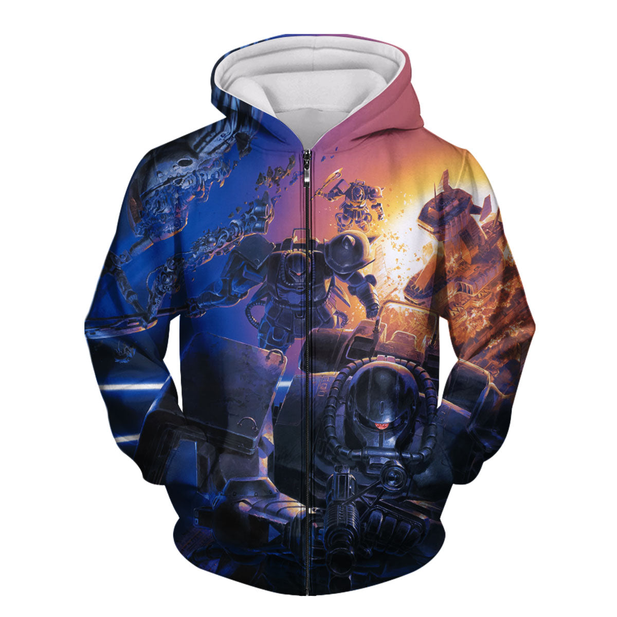 Gundam Zaku Attack Anime Apparel