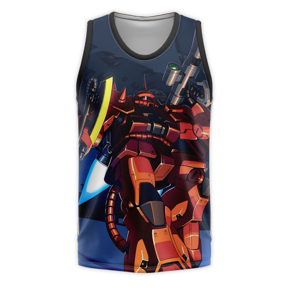 Gundam Zaku Falling From The Sky Anime Apparel