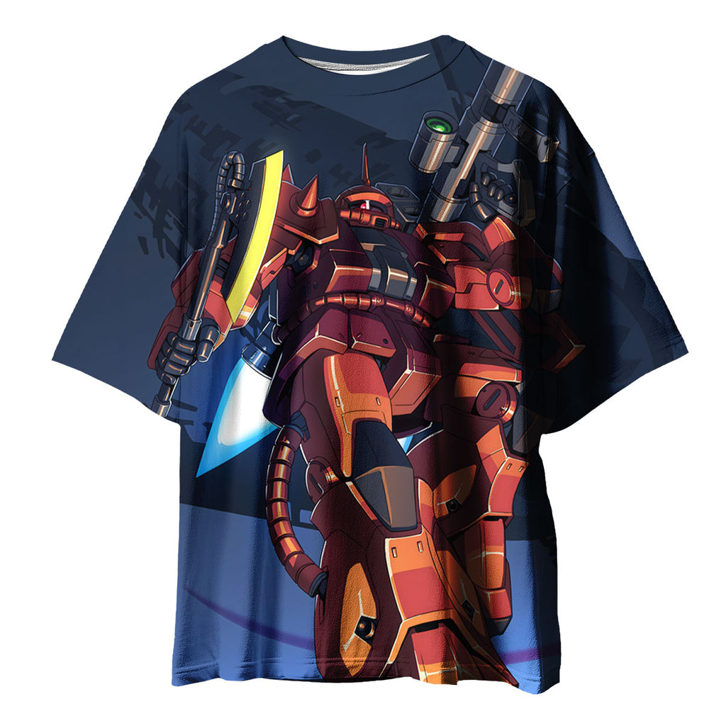 Gundam Zaku Falling From The Sky Anime Apparel