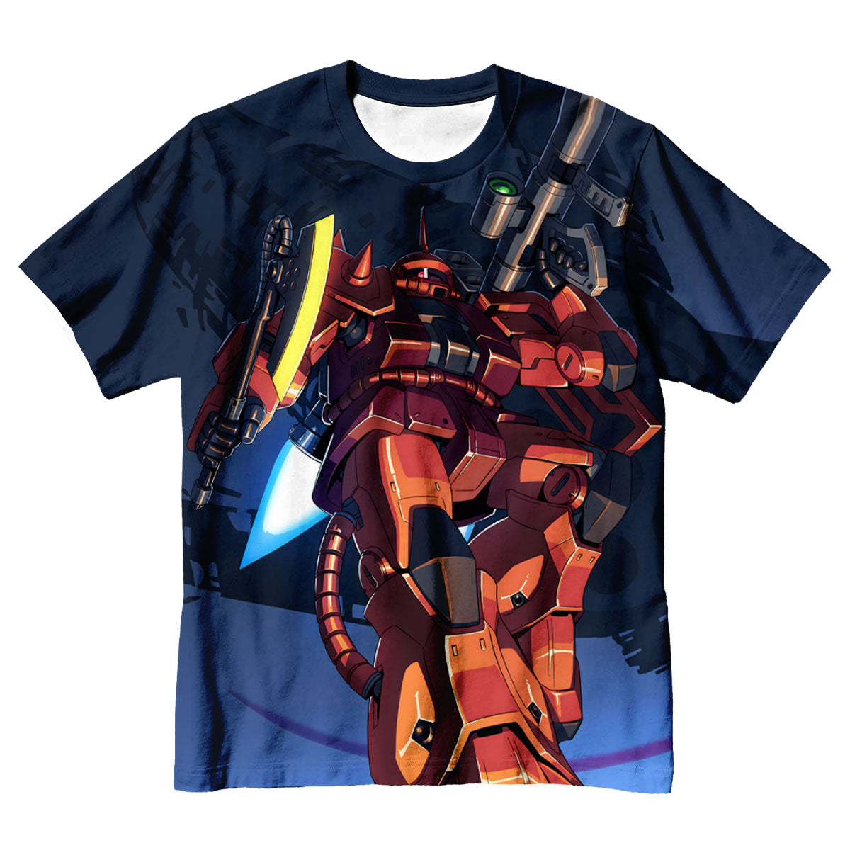 Gundam Zaku Falling From The Sky Anime Apparel