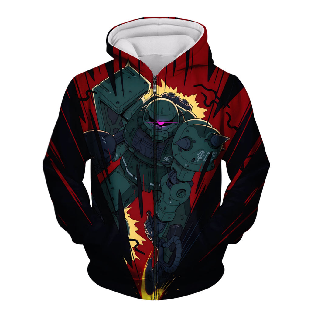 Gundam Zaku Heat Axe Anime Apparel