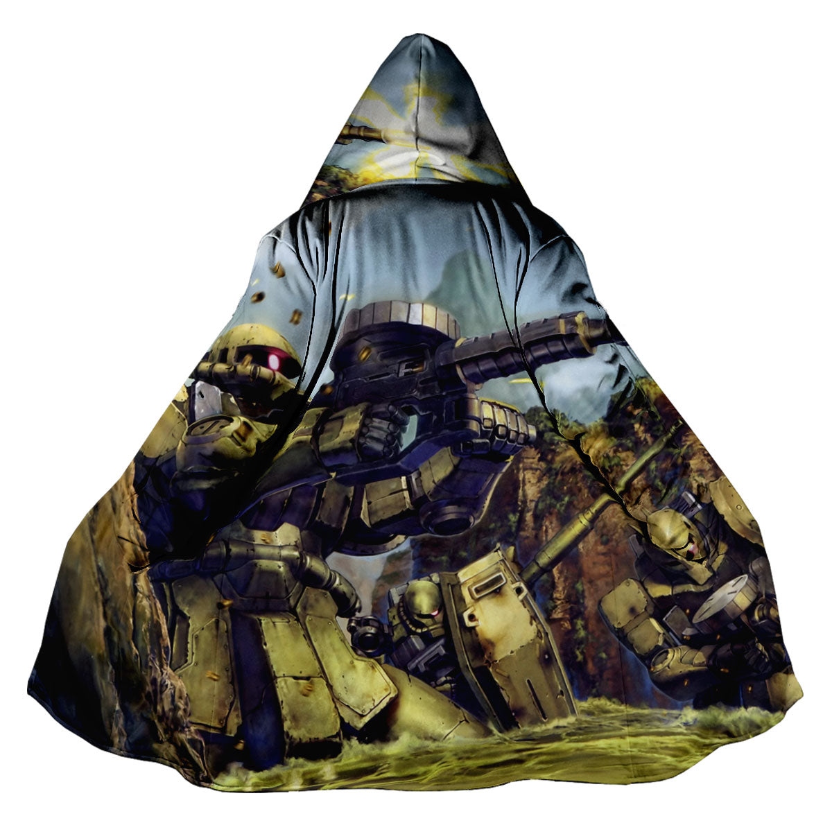 Gundam Zaku Raid Battle Anime Apparel