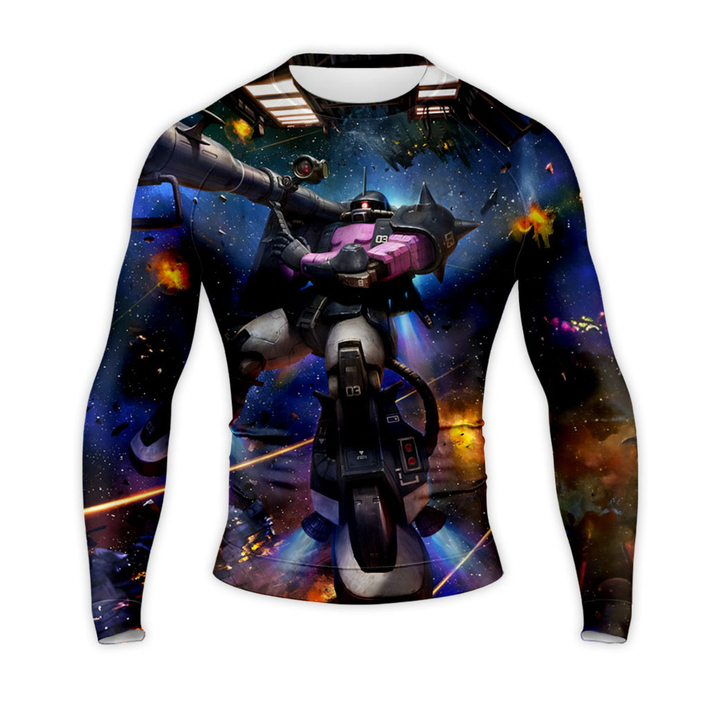 Gundam Zaku Space Battle Bazooka Anime Apparel