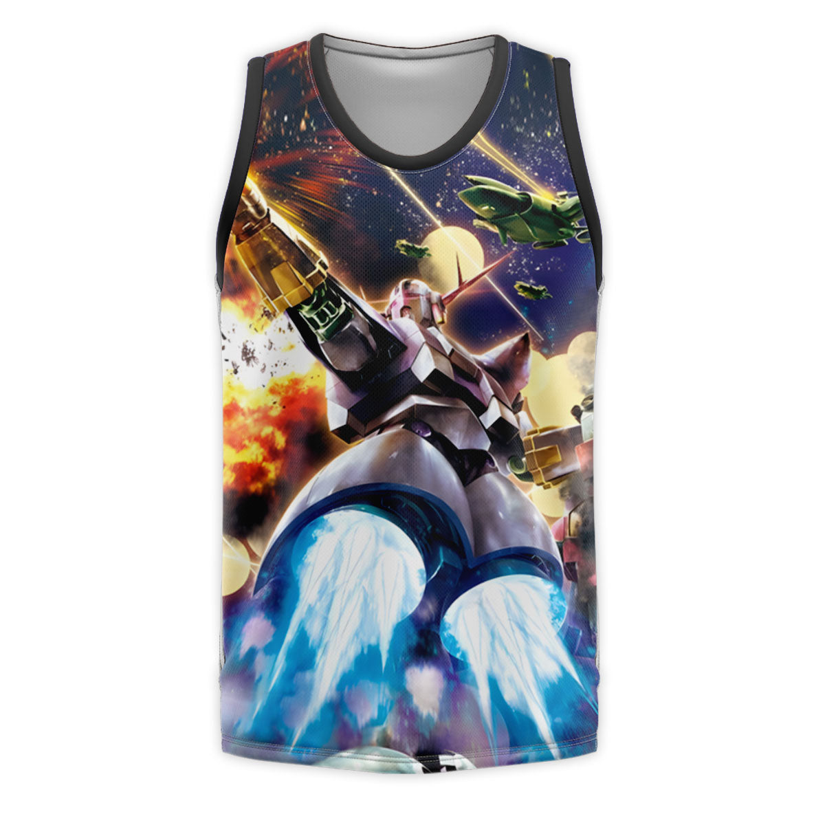 Gundam Zeon Msn 02 Attacking Anime Apparel