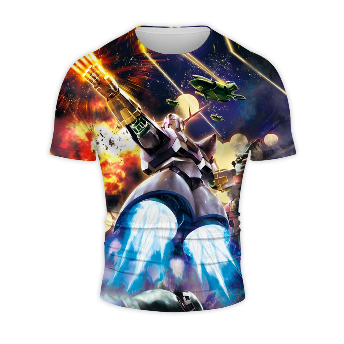 Gundam Zeon Msn 02 Attacking Anime Apparel