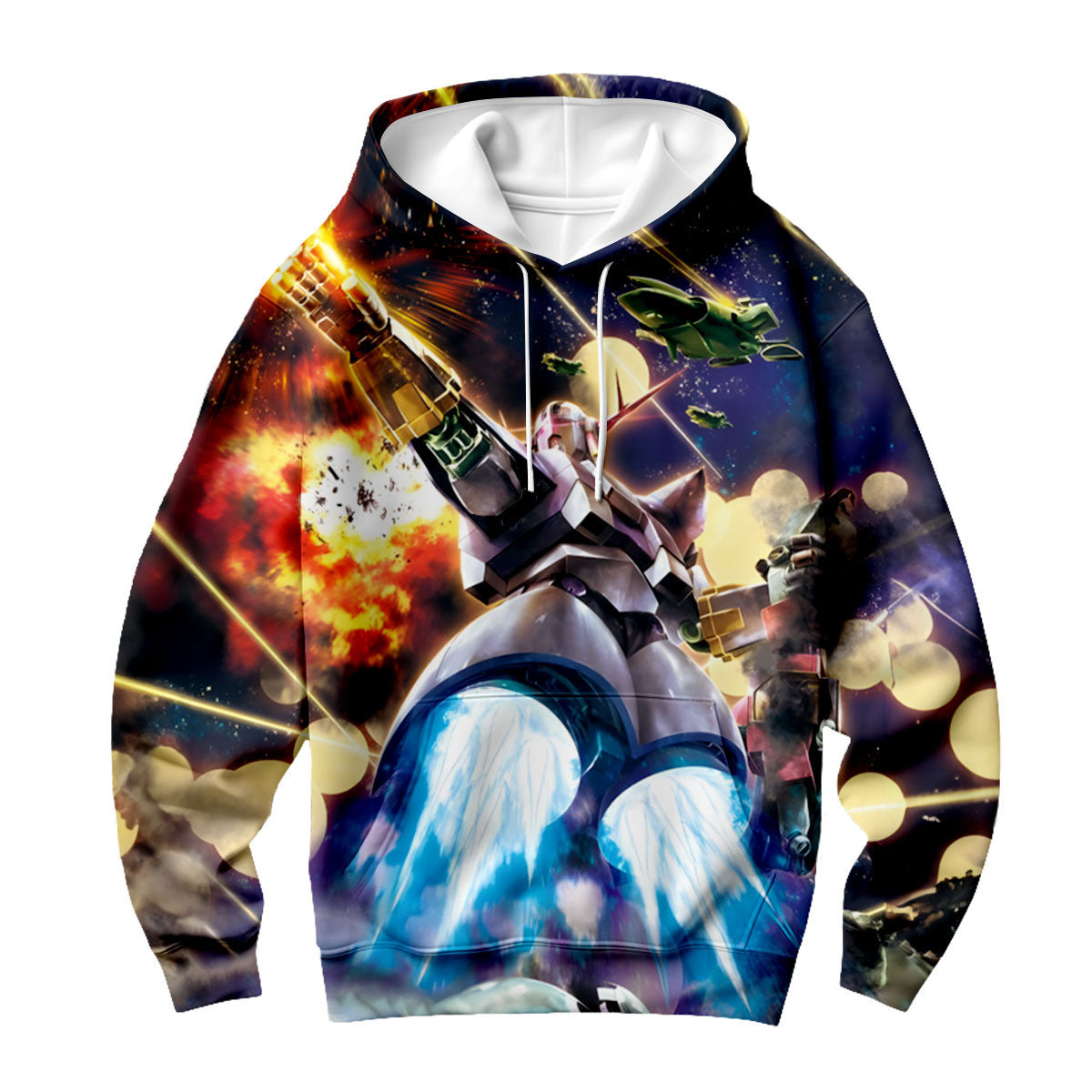 Gundam Zeon Msn 02 Attacking Anime Apparel