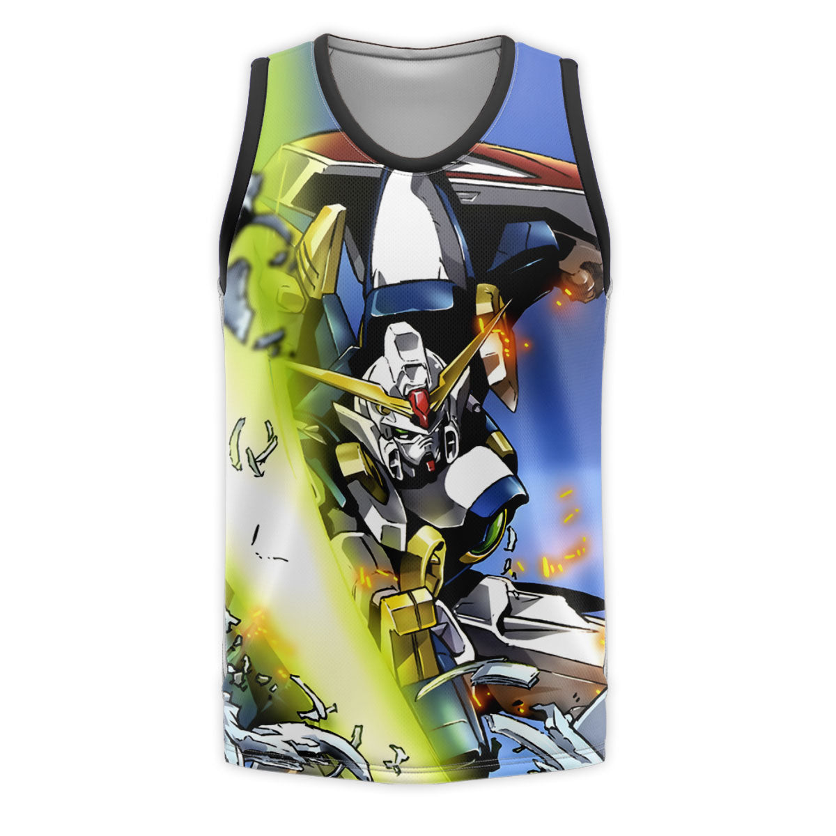 Gundam Zero Gundam Laser Sword Slashes Anime Apparel