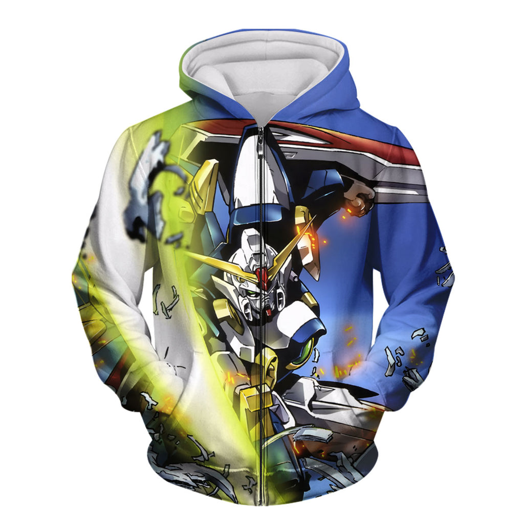 Gundam Zero Gundam Laser Sword Slashes Anime Apparel