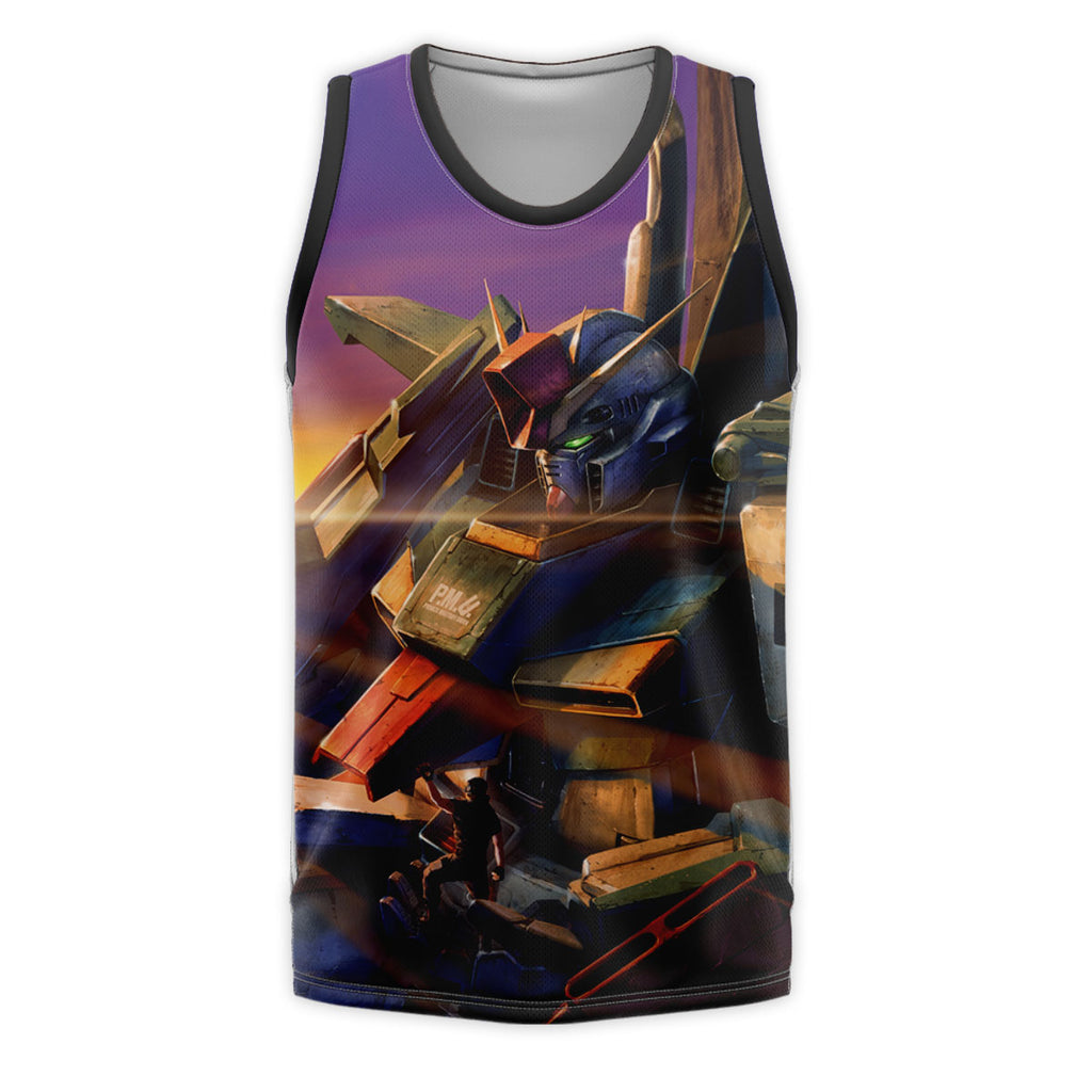 Gundam Zz Gundam Adjustment Illustration Anime Apparel