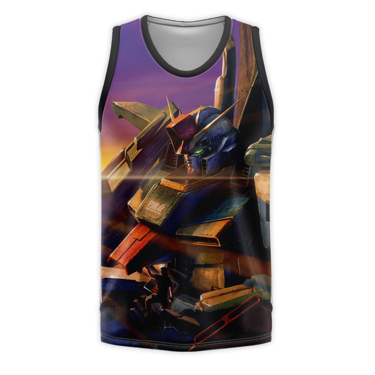 Gundam Zz Gundam Adjustment Illustration Anime Apparel