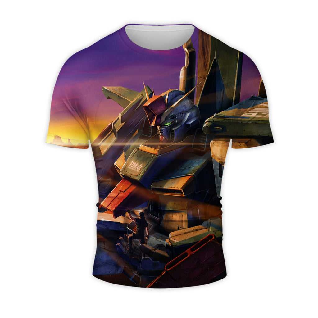 Gundam Zz Gundam Adjustment Illustration Anime Apparel