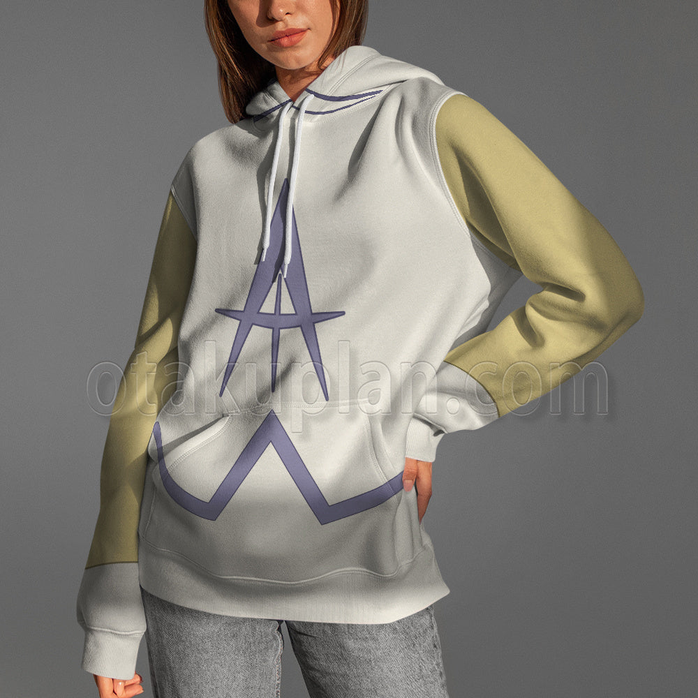 Hazbin Hotel Adam White Cosplay Hoodie