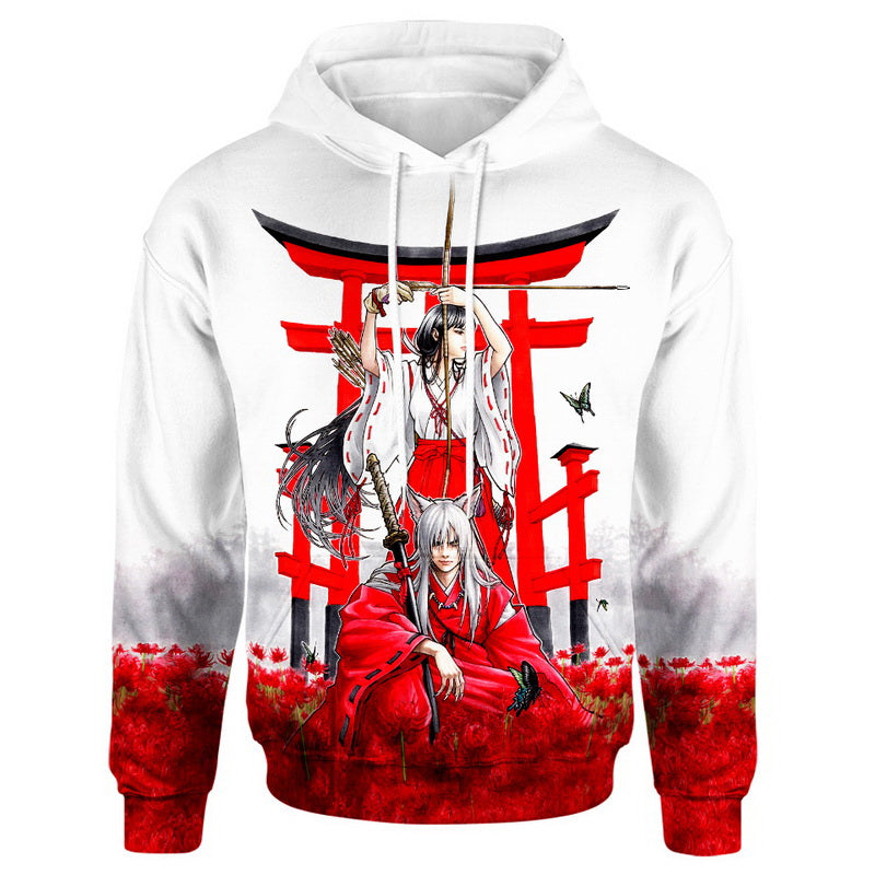 Inuyasha with Kikyo Hoodie / T-Shirt