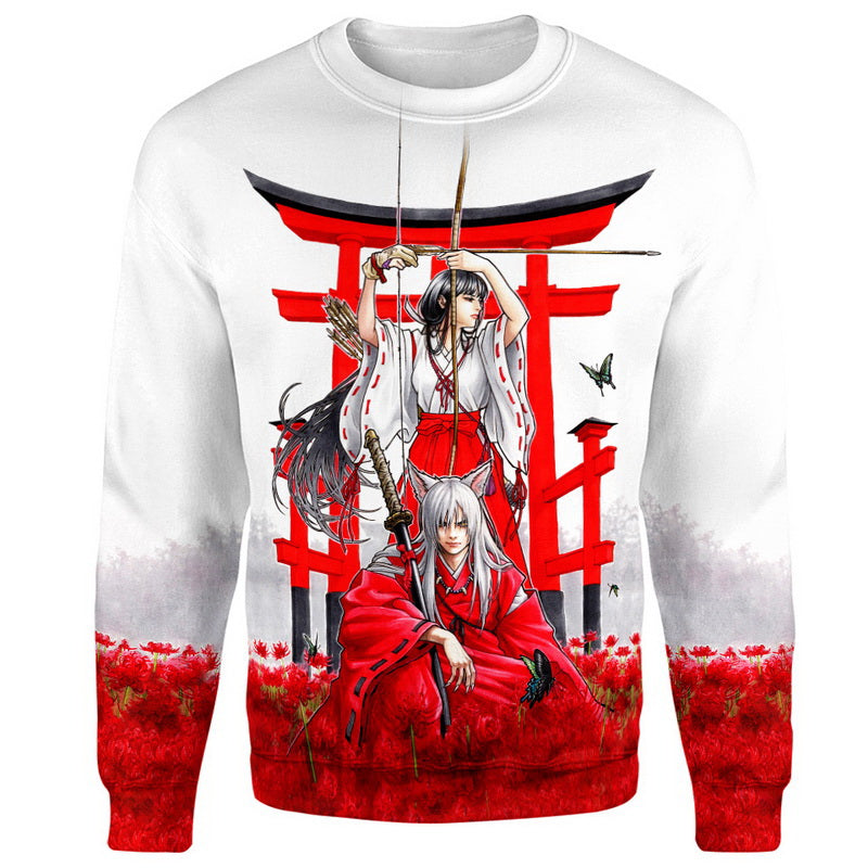 Inuyasha with Kikyo Hoodie / T-Shirt