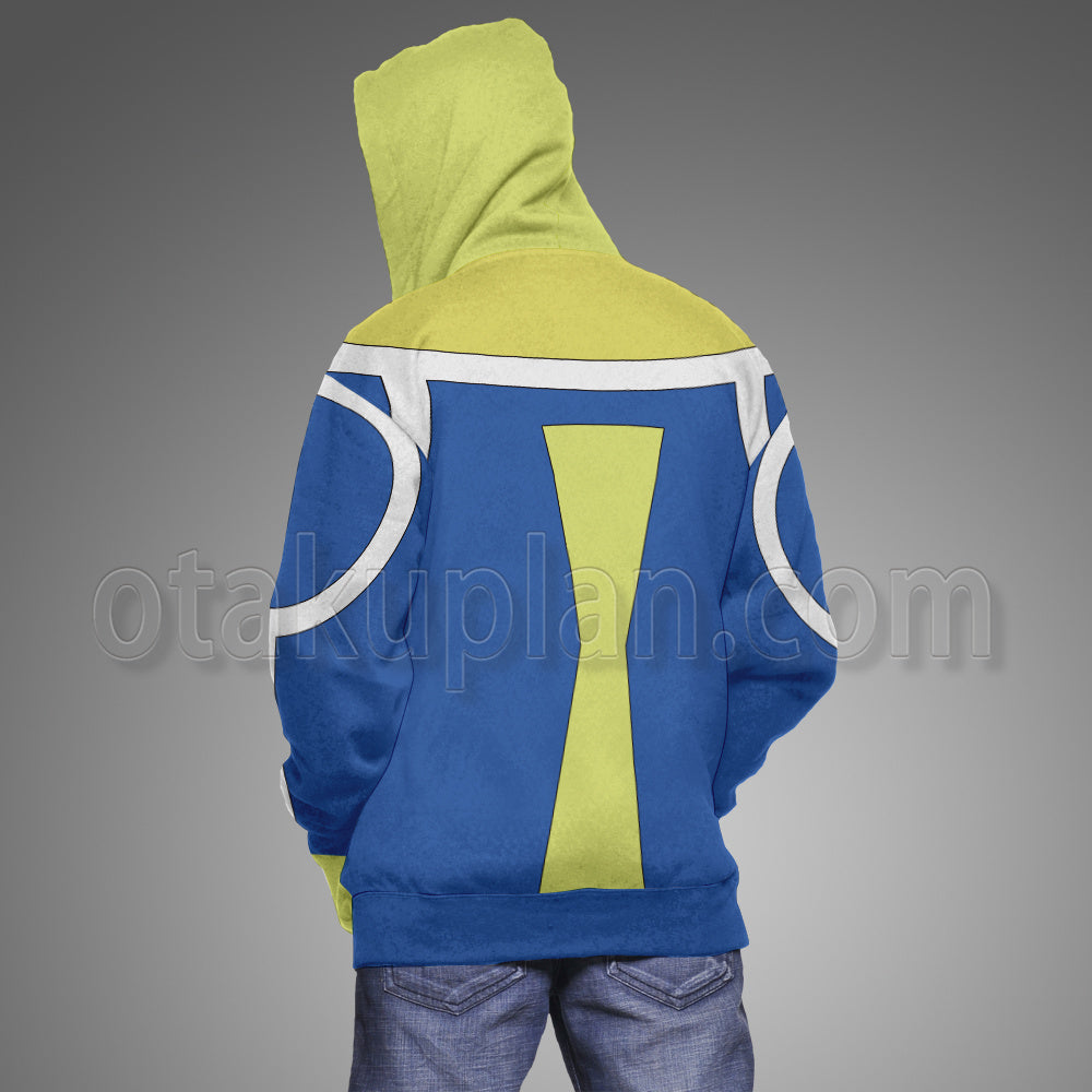 Invincible The Immortal Blue White Cosplay Hoodie