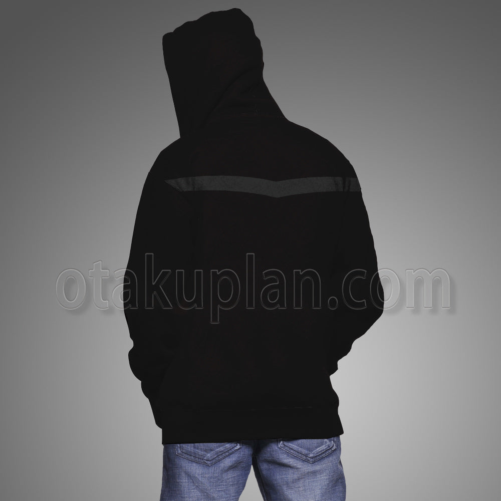 Anime Kujo Jotaro Green Vest Cosplay Hoodie