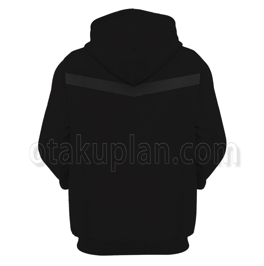 Anime Kujo Jotaro Green Vest Cosplay Hoodie