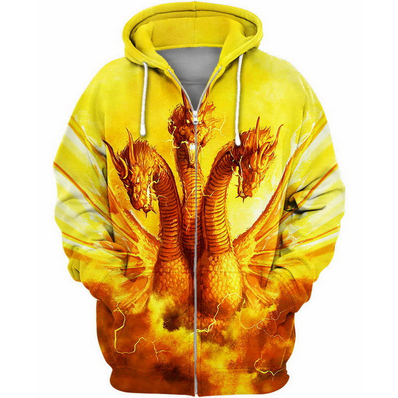 King Ghidorah Monster Hoodie / T-Shirt