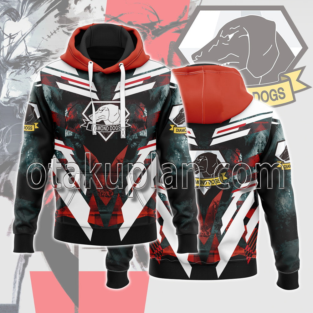 Metal Gear Solid V The Phantom Pain Diamond Dogs Cosplay Hoodie
