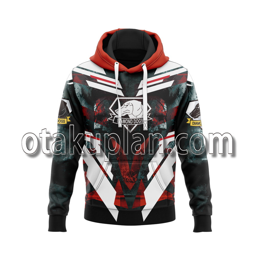 Metal Gear Solid V The Phantom Pain Diamond Dogs Cosplay Hoodie