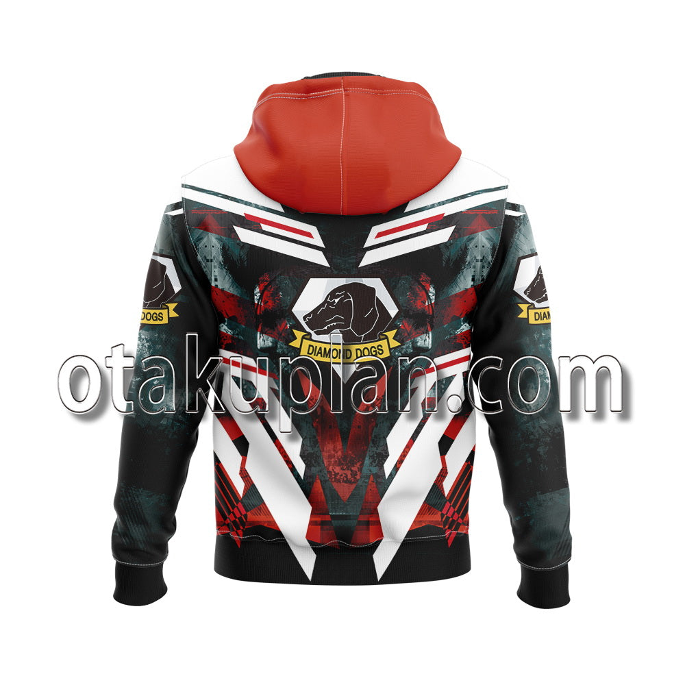 Metal Gear Solid V The Phantom Pain Diamond Dogs Cosplay Hoodie
