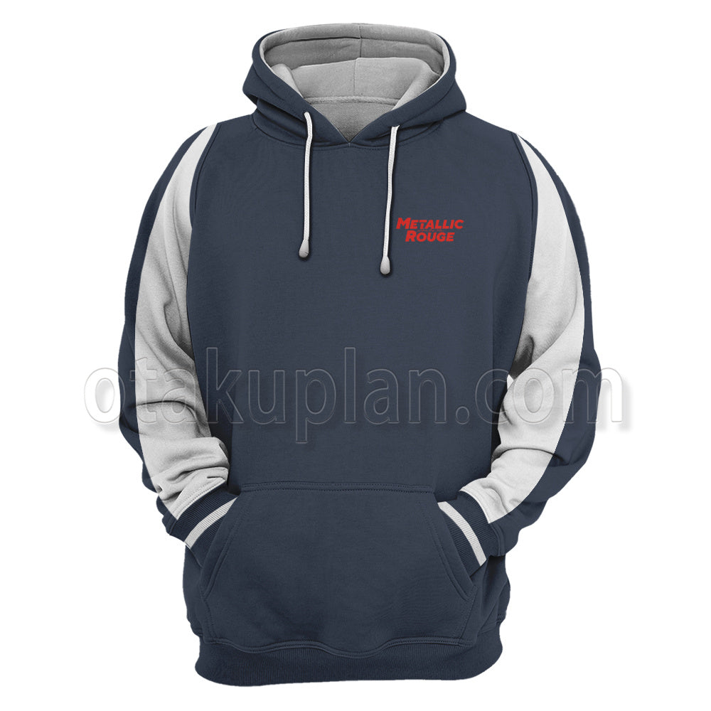 Metallic Rouge Naomi Ortmann Coat Cosplay Hoodie