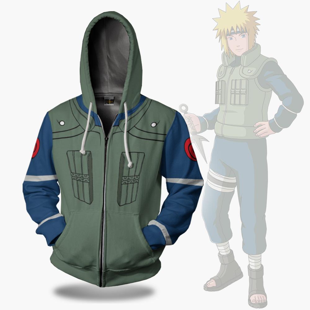 Minato Namikaze Cosplay Costume Anime Anime Casual Hoodie Shirts