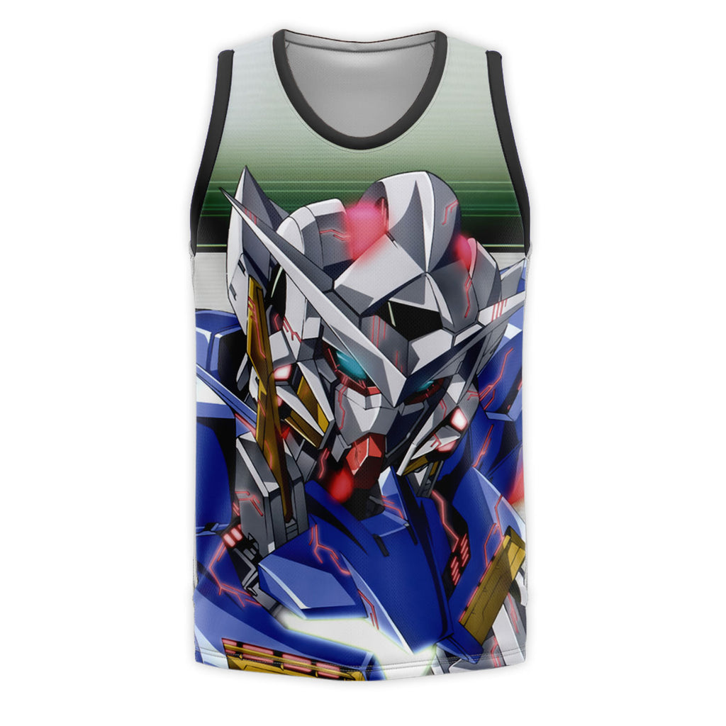 Mobile Suit Gundam 00 Seven Sword In Action Anime Apparel