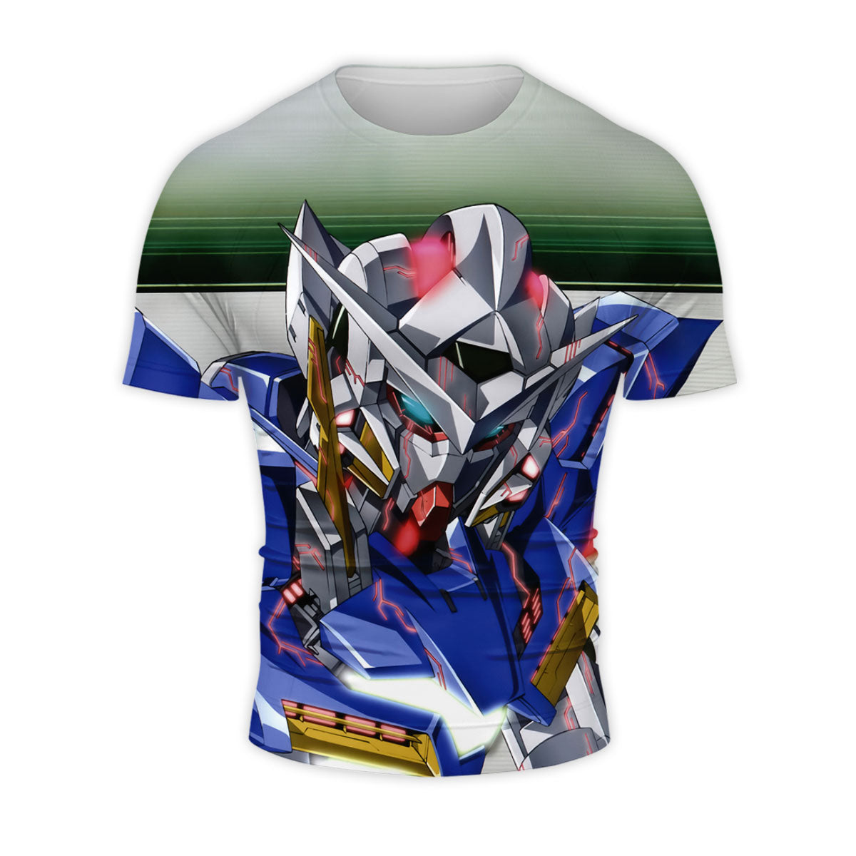 Mobile Suit Gundam 00 Seven Sword In Action Anime Apparel