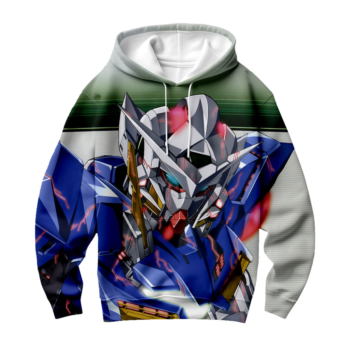 Mobile Suit Gundam 00 Seven Sword In Action Anime Apparel