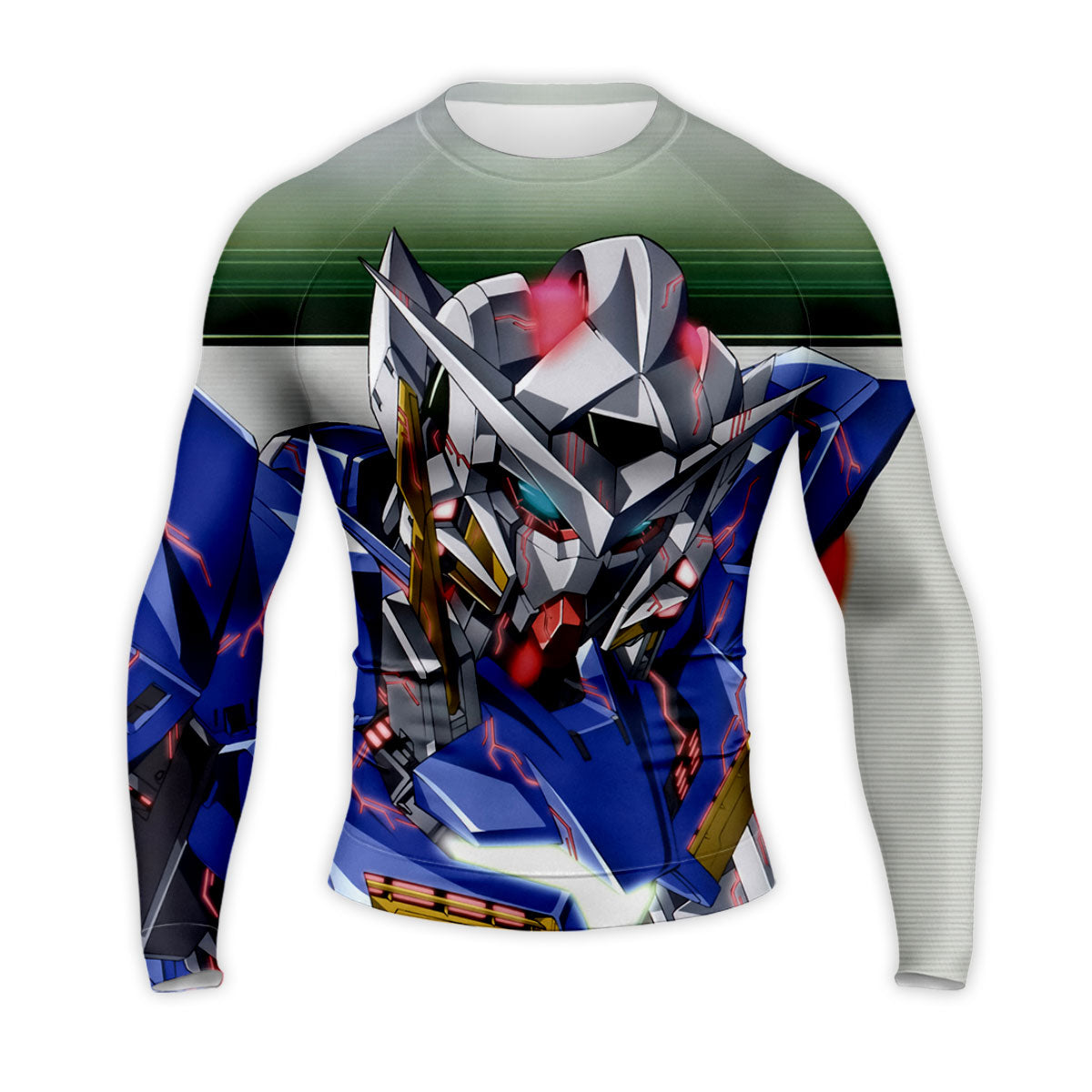 Mobile Suit Gundam 00 Seven Sword In Action Anime Apparel