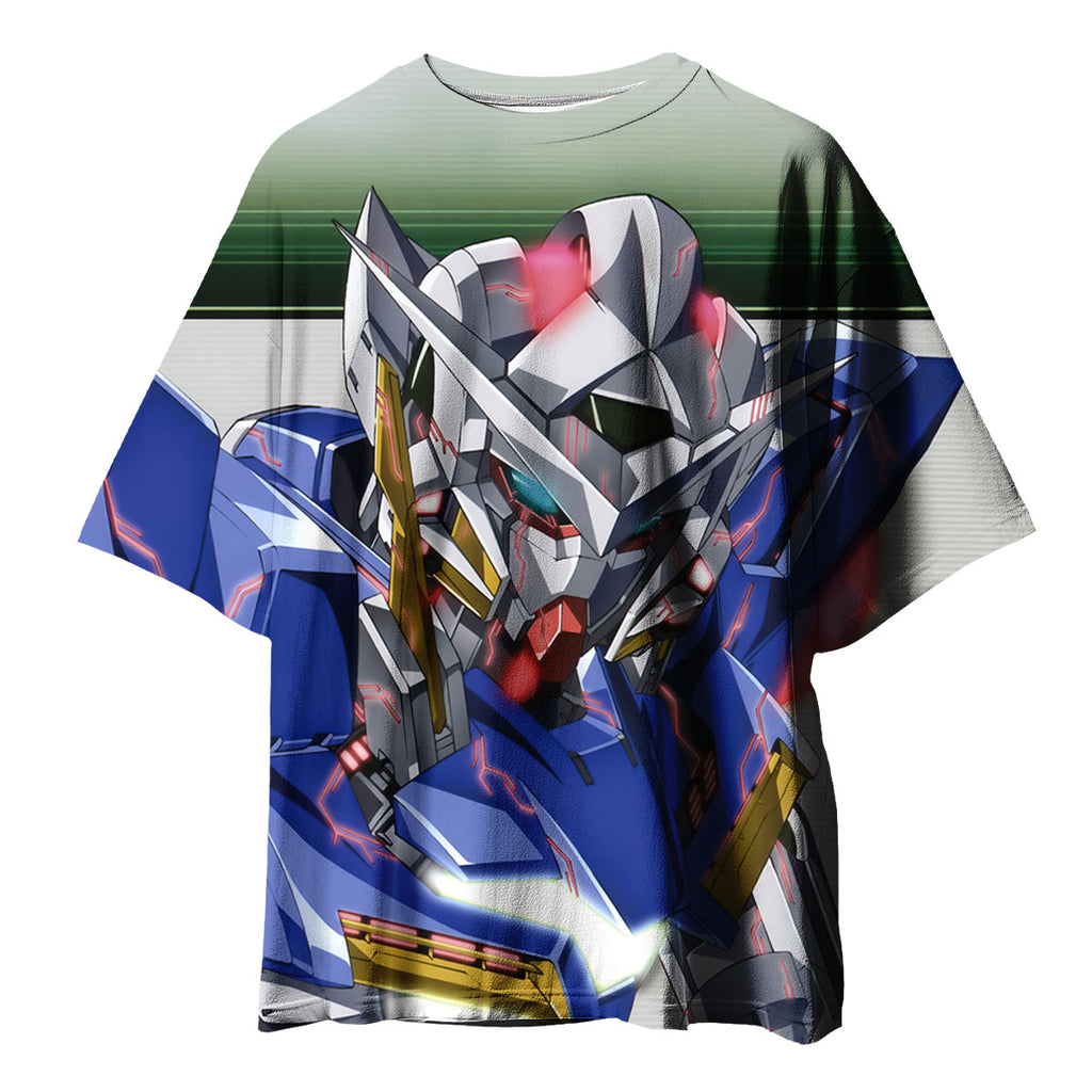 Mobile Suit Gundam 00 Seven Sword In Action Anime Apparel
